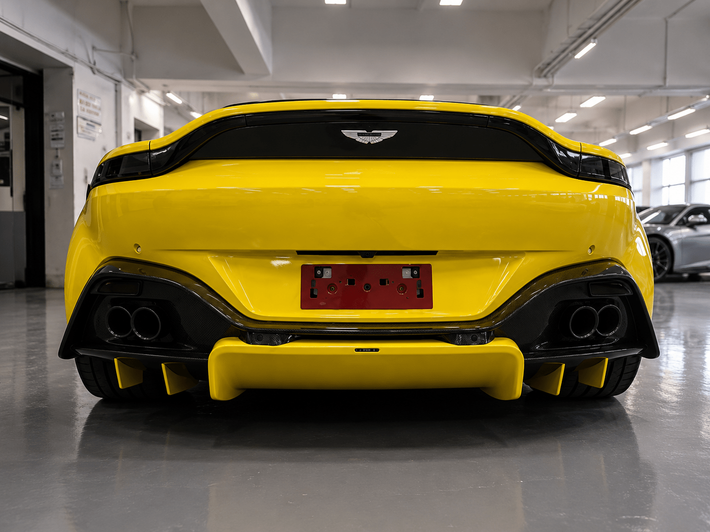 Exotic Design Carbon Fiber Rear Diffuser - Aston Martin Vantage (2019+) - Exotics Carbon Design