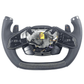 F1 Style Carbon Fiber & Leather Steering Wheel For Chevrolet Corvette C8 (2020–2024) - Exotics Carbon Design