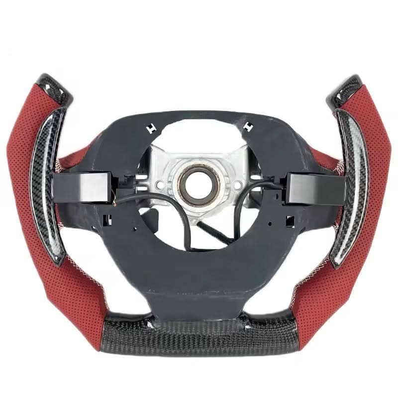 F1 - Style Carbon Fiber & Leather Steering Wheel – Lexus LC 500 2018–2024 - Exotics Carbon Design