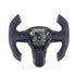 F1 - Style Carbon Fiber & Leather Steering Wheel – Tesla Model Y / Model 3 (2017 - 2023) - Exotics Carbon Design