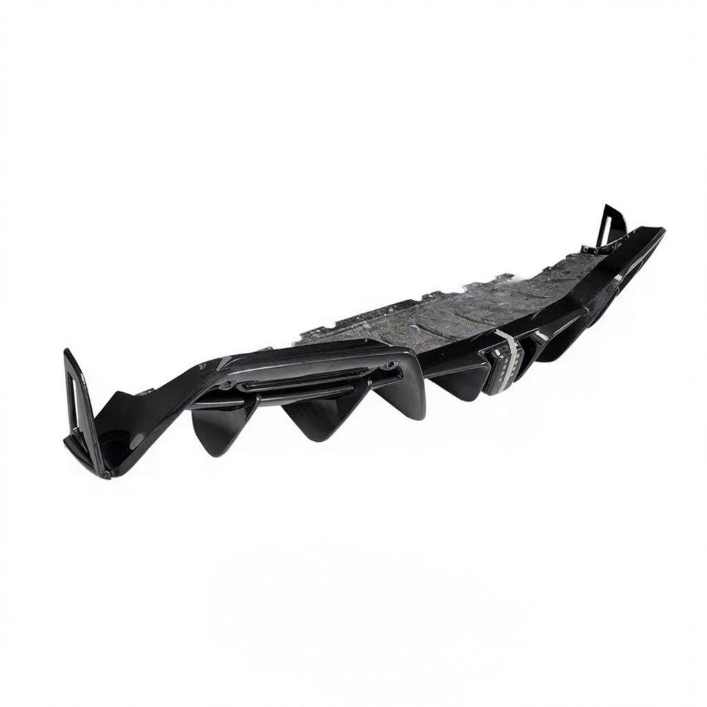 Ferrari 296 GTB BF Style Carbon Fiber Rear Diffuser - Exotics Carbon Design