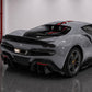 Ferrari 296 GTB BFA Style Carbon Fiber Rear Diffuser - Exotics Carbon Design