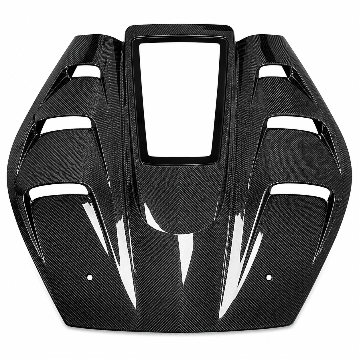 Ferrari 296 GTB BFA Style Carbon Fiber Rear Engine Cover - Exotics Carbon Design
