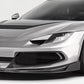 Ferrari 296 GTB Carbon Fiber Front Bumper Trim - Exotics Carbon Design