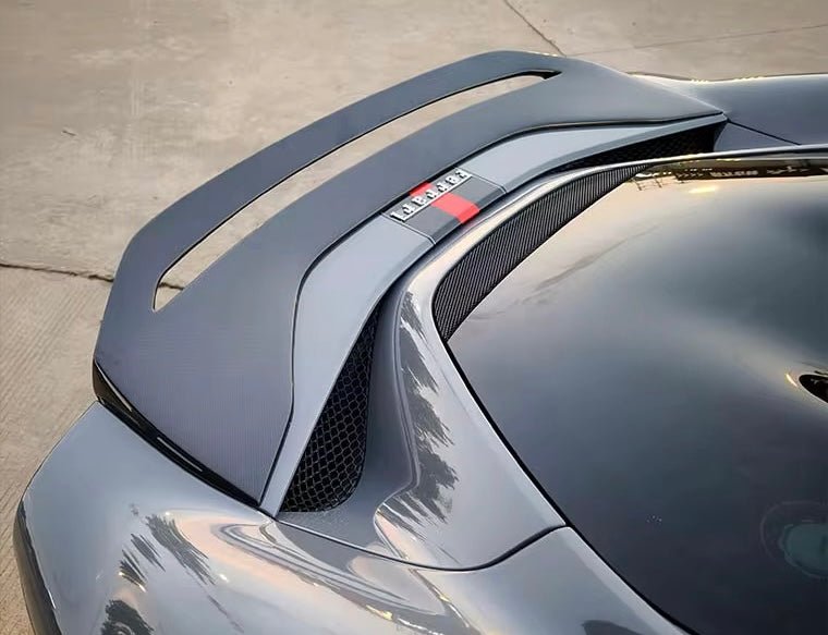 Ferrari 296 GTB Carbon Fiber Trunk Spoiler - Exotics Carbon Design