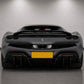 Ferrari 296 GTB ECD Carbon Fiber Rear Diffuser - Exotics Carbon Design