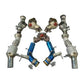 Ferrari 296 GTB / GTS Exotic Design Exhaust Downpipes - Exotics Carbon Design