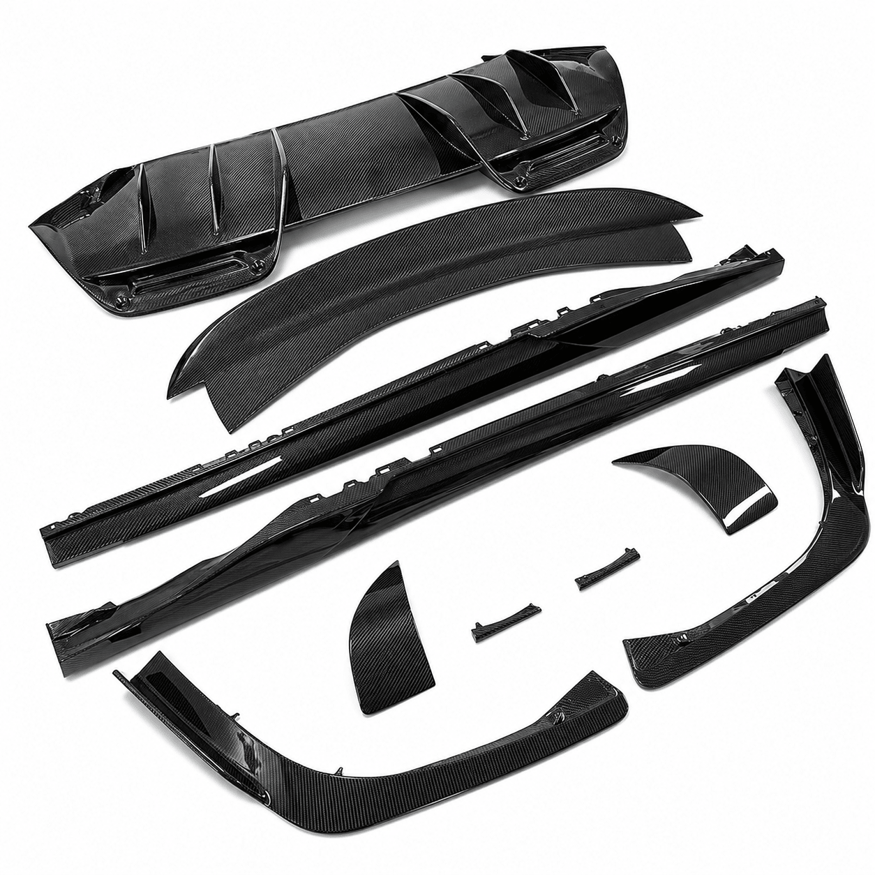 Ferrari 296 GTB - N-Style Carbon Fiber Body Kit - Exotics Carbon Design