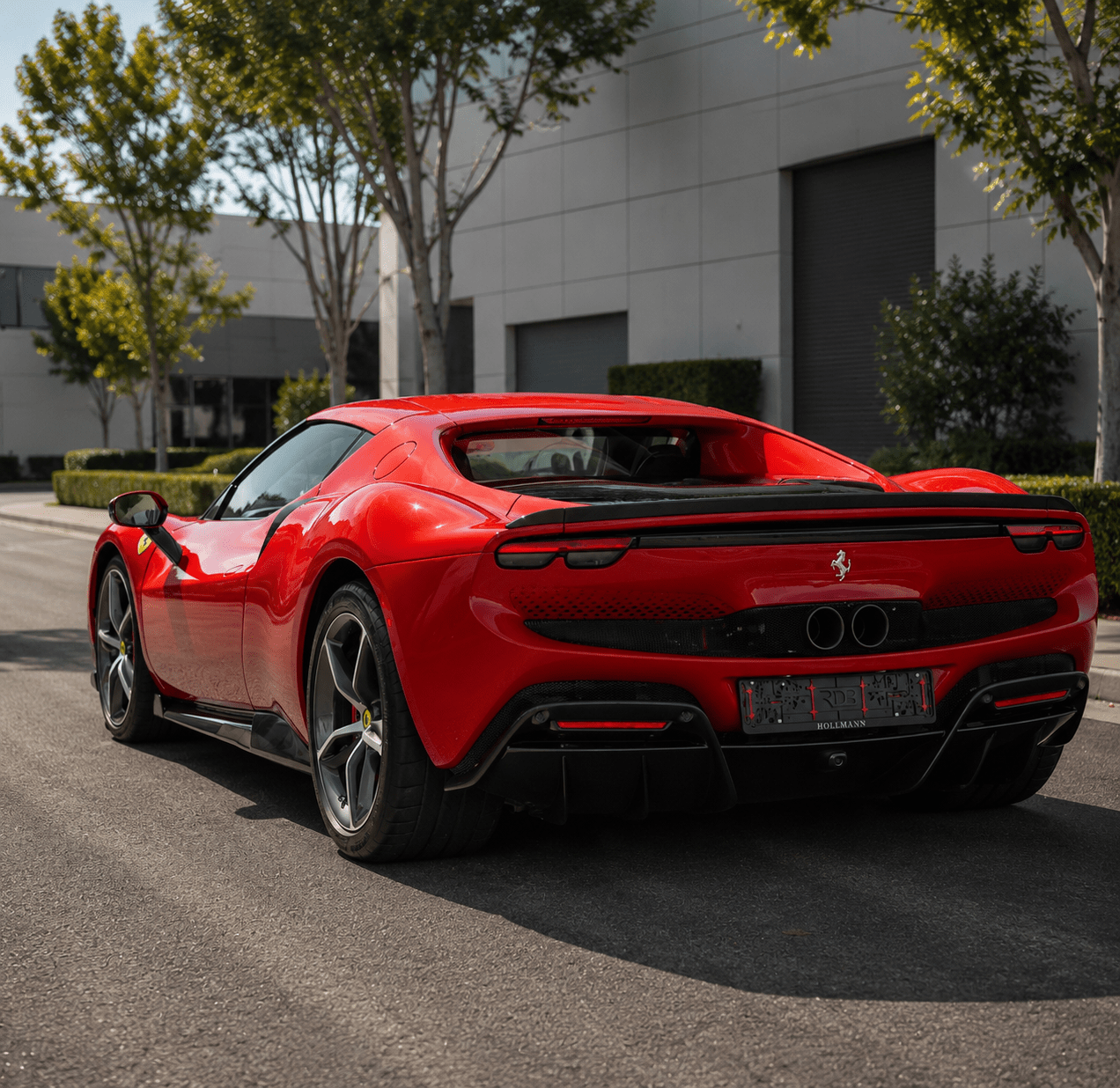Ferrari 296 GTB NVC Style Carbon Fiber Side Skirts - Exotics Carbon Design