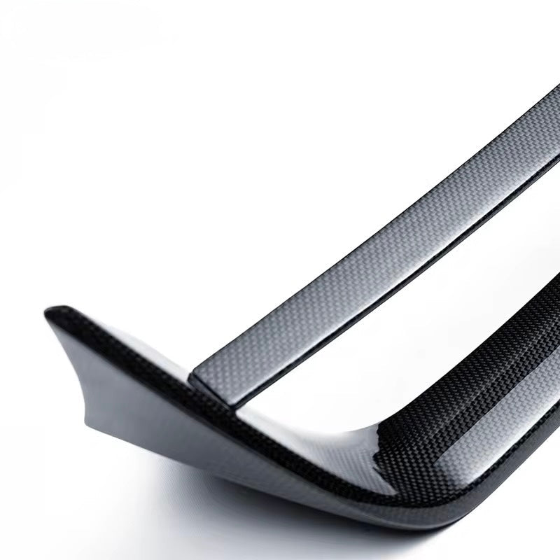 Ferrari 296 GTB PK Carbon Fiber Front Bumper Vent Trim - Exotics Carbon Design
