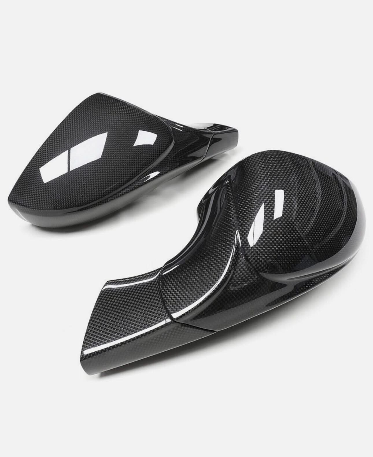 Ferrari 458 Carbon Fiber Mirror Caps - Exotics Carbon Design