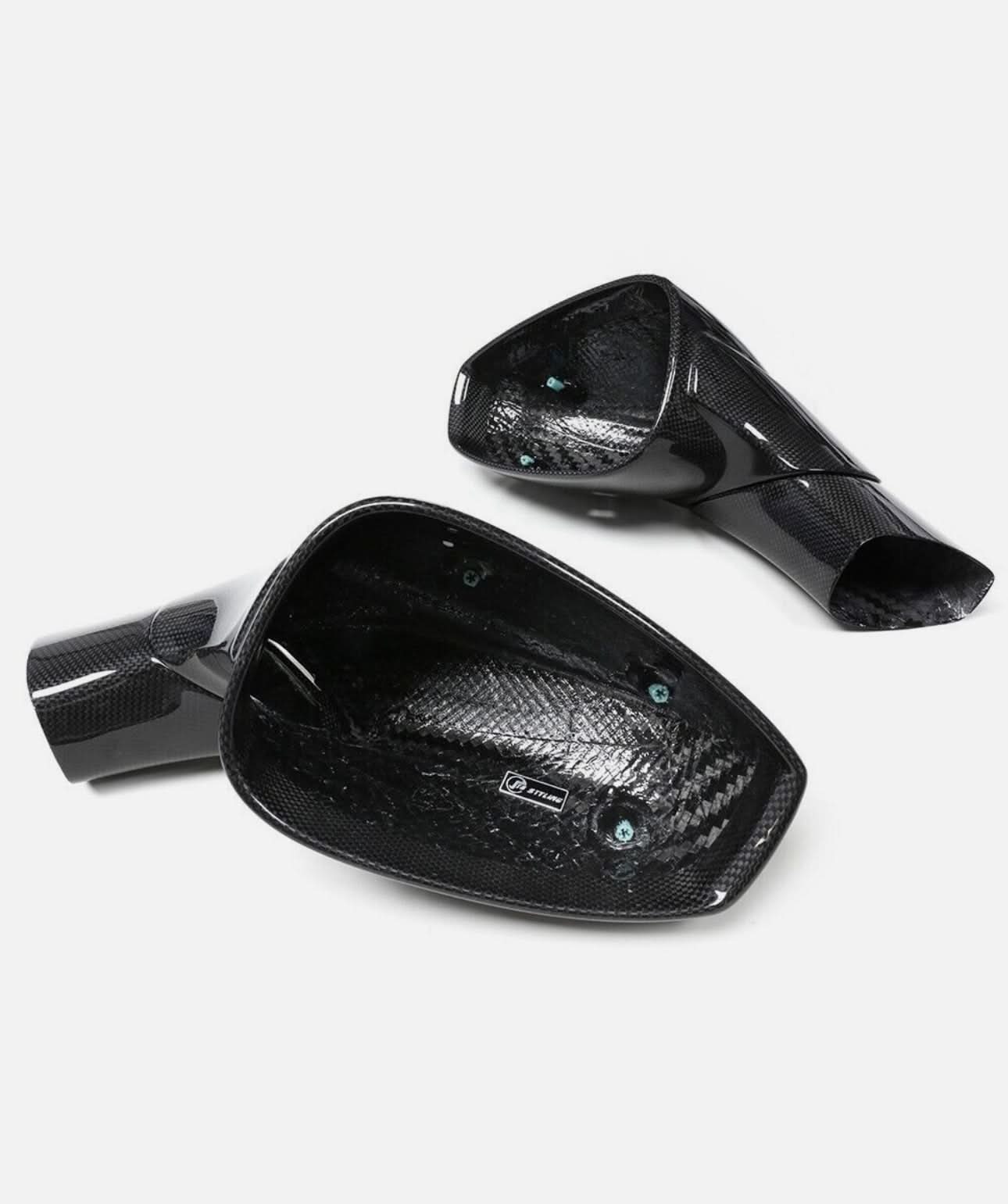Ferrari 458 Carbon Fiber Mirror Caps - Exotics Carbon Design