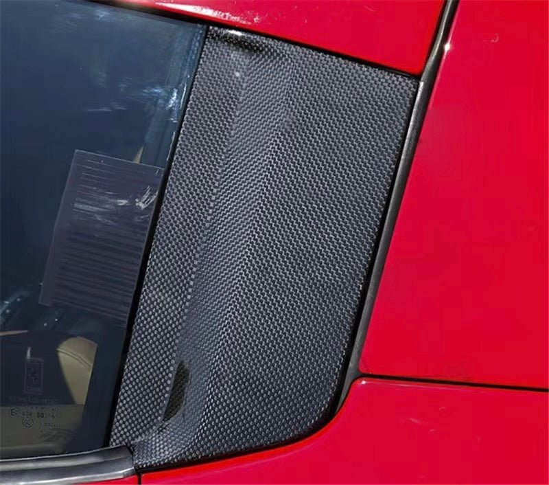 Ferrari 488 Carbon Fiber B-Pillar Replacements - Exotics Carbon Design