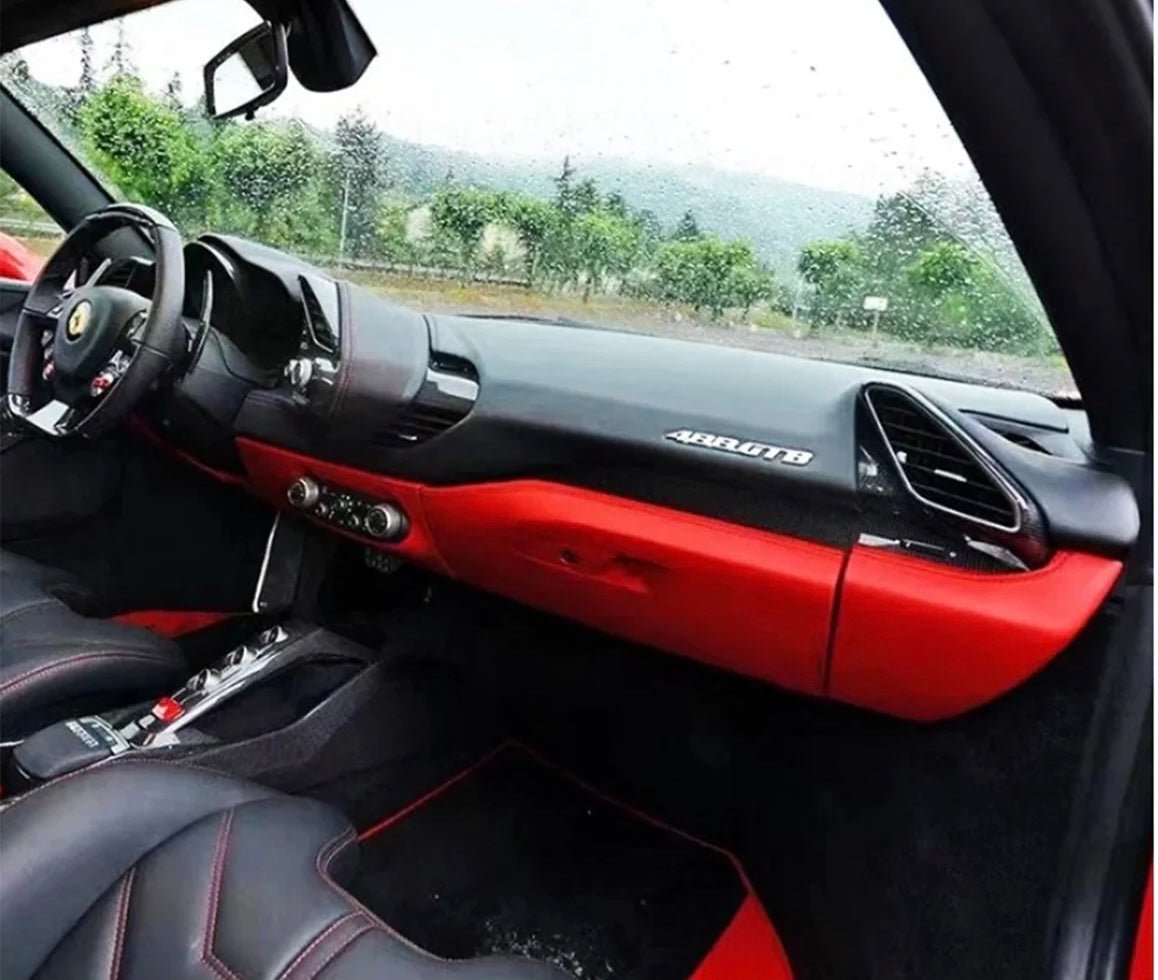 Ferrari 488 Carbon Fiber Full Interior Trim & Dashboard Package - Exotics Carbon Design