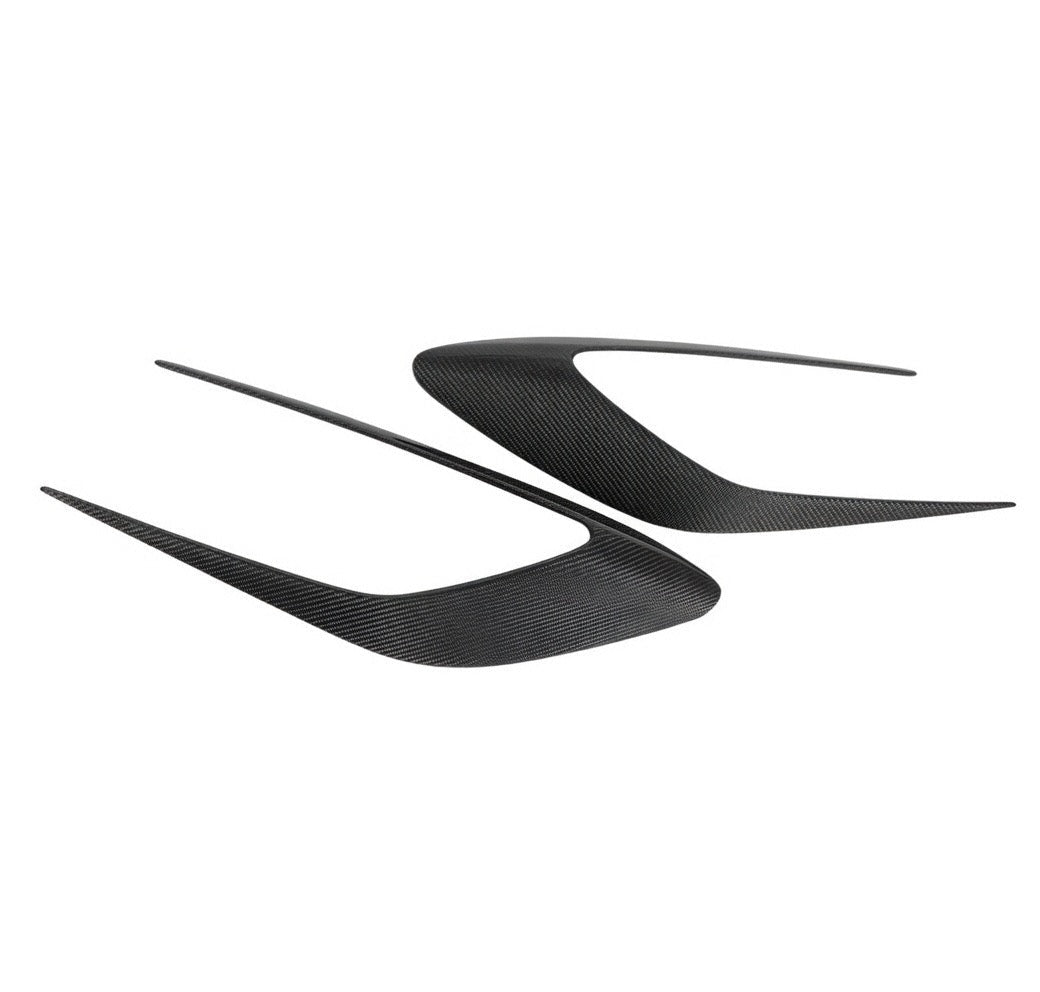 Ferrari 488 Carbon Fiber Side Vents Trim - Exotics Carbon Design
