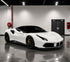 Ferrari 488 ED Style Carbon Fiber Side Skirts - Exotics Carbon Design