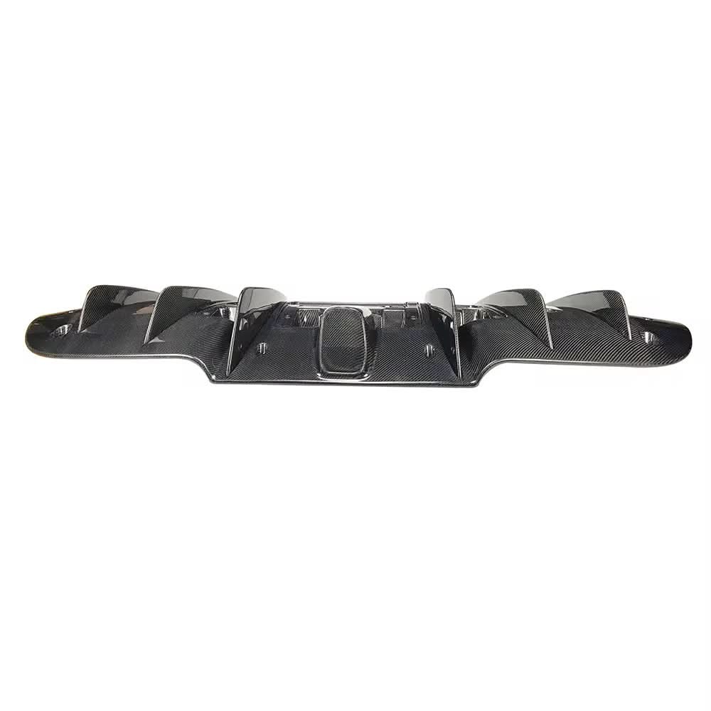 Ferrari 488 GTB - Exotic Design Carbon Fiber Rear Diffuser - Exotics Carbon Design