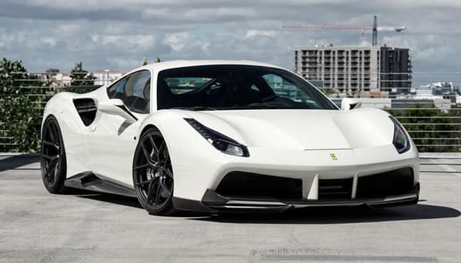 Ferrari 488 GTB - Full Carbon Fiber Aero Kit - Exotics Carbon Design