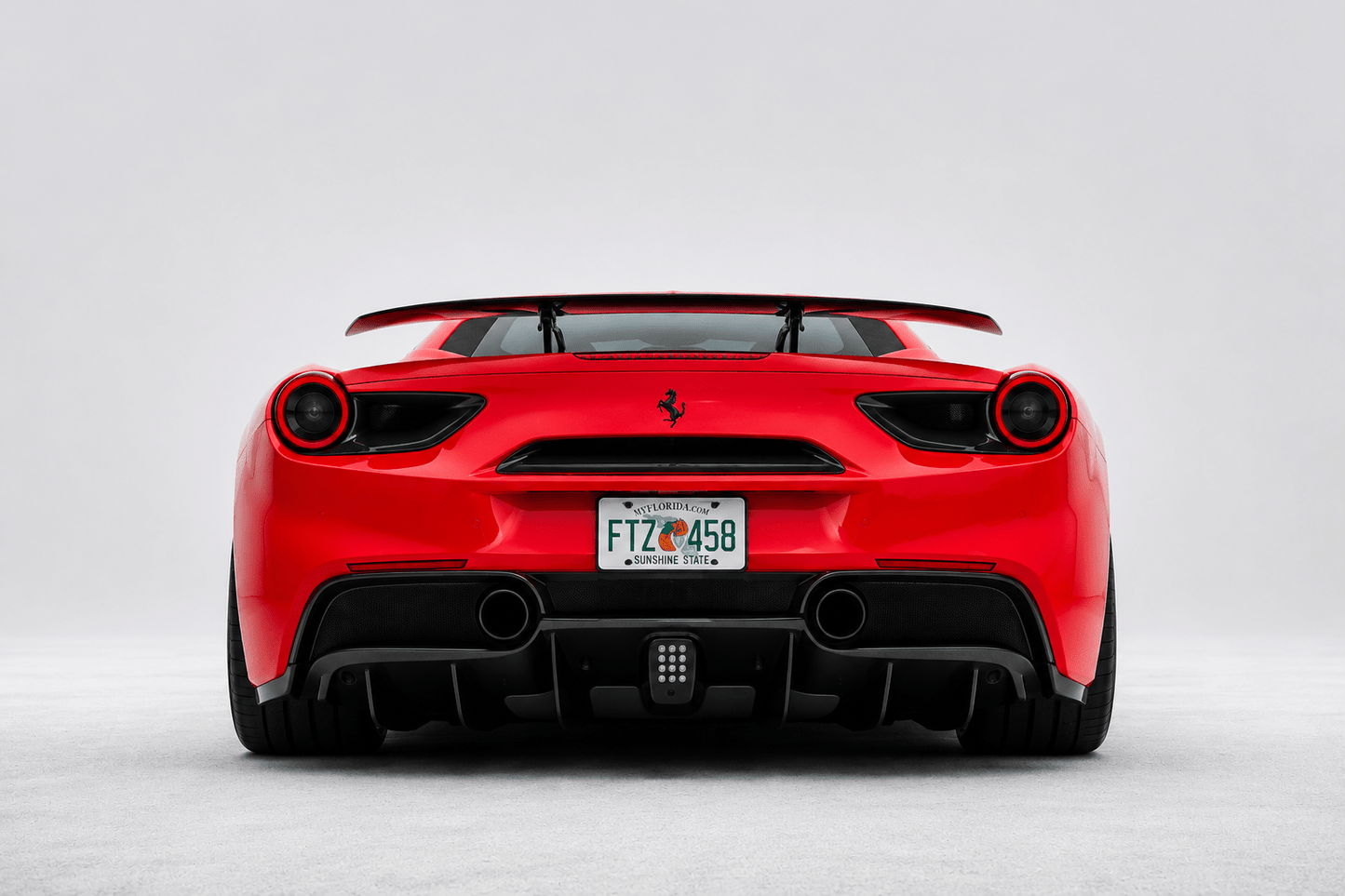 Ferrari 488 GTB - Full Carbon Fiber Aero Kit - Exotics Carbon Design