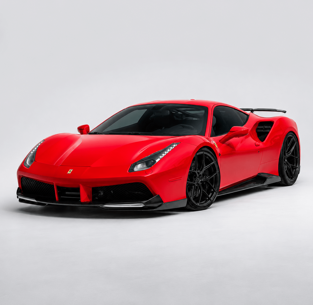 Ferrari 488 GTB - Full Carbon Fiber Aero Kit - Exotics Carbon Design