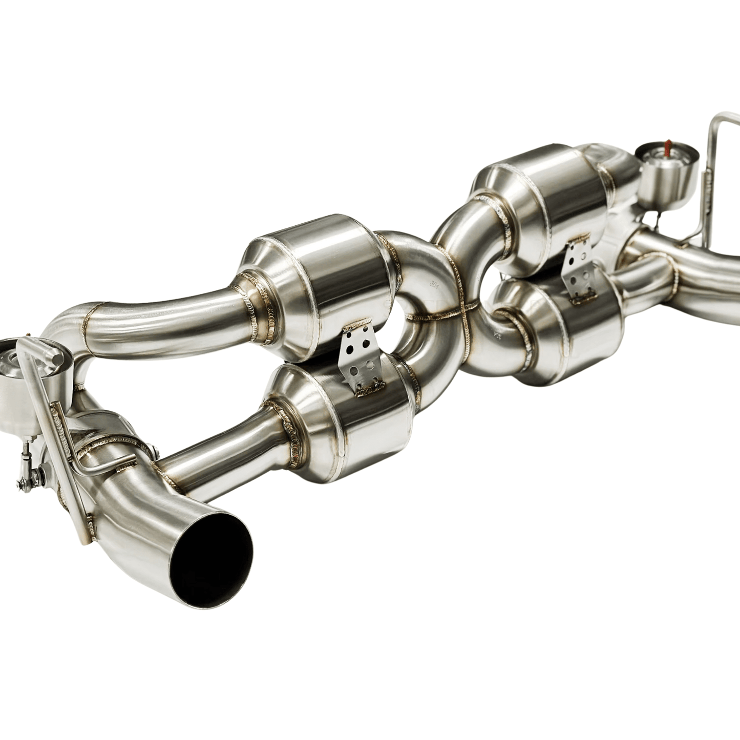 Ferrari 488 GTB / Pista – Titanium Valved Exhaust System - Exotics Carbon Design