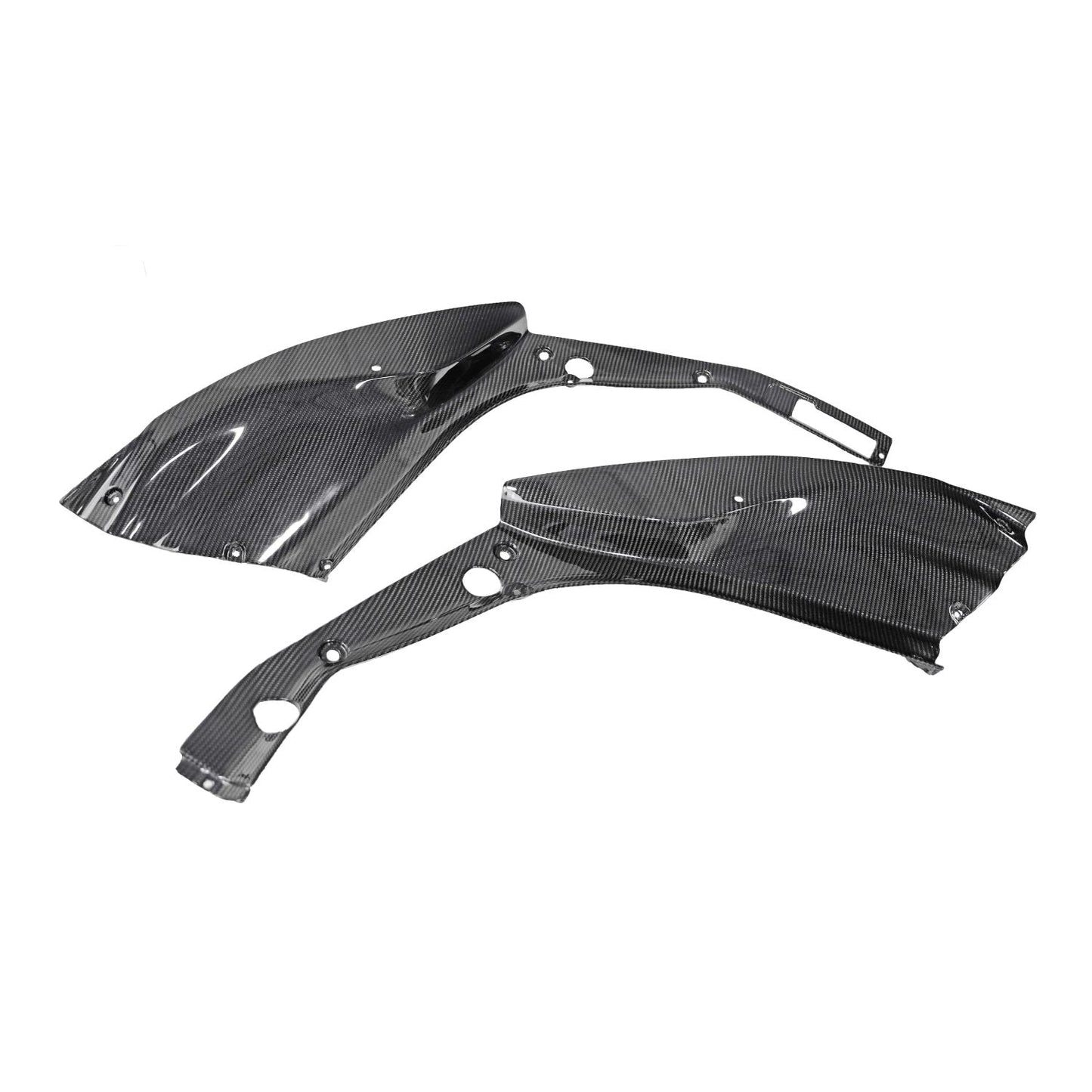Ferrari 488 GTB / Spider Carbon Fiber Front Trunk Trim - Exotics Carbon Design