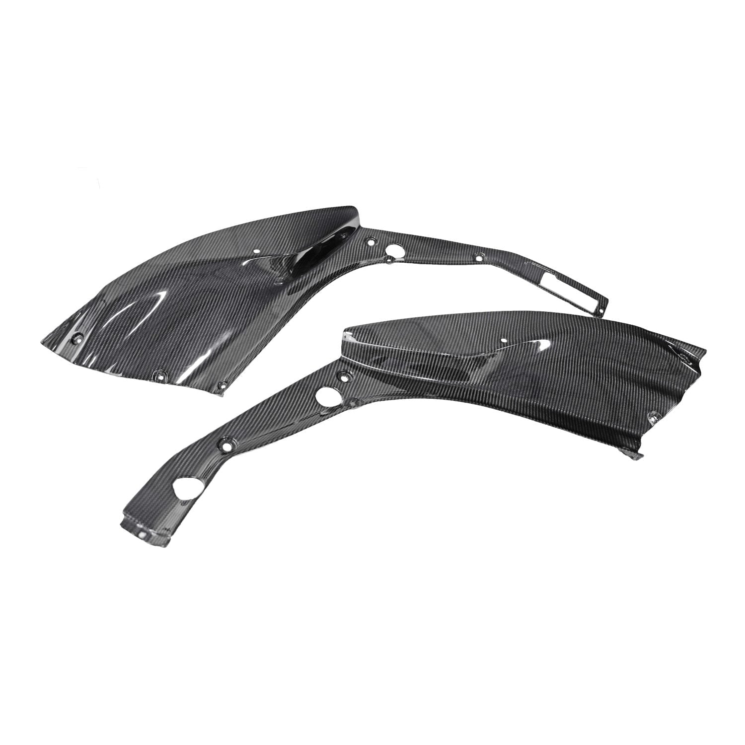 Ferrari 488 GTB / Spider Carbon Fiber Front Trunk Trim - Exotics Carbon Design