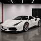 Ferrari 488 V-Style Carbon Fiber Front Splitter - Exotics Carbon Design