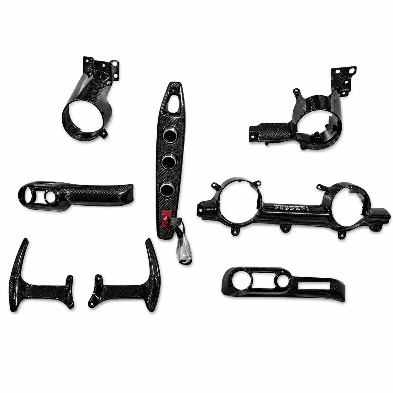 Ferrari 812 Carbon Fiber Interior Trim Set - Exotics Carbon Design