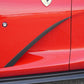 Ferrari 812 Carbon Fiber Side Fender Trim - Exotics Carbon Design