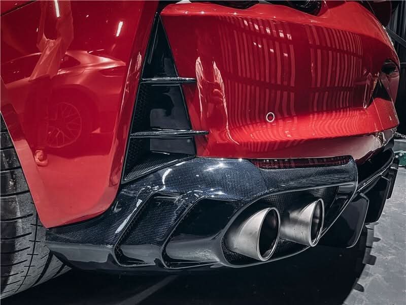 Ferrari 812 GTS - Carbon Fiber Rear Diffuser - Exotics Carbon Design