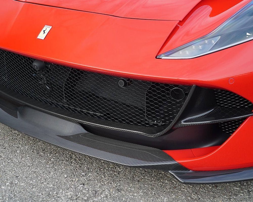 Ferrari 812 N Style Carbon Fiber Front Bumper Insert - Exotics Carbon Design