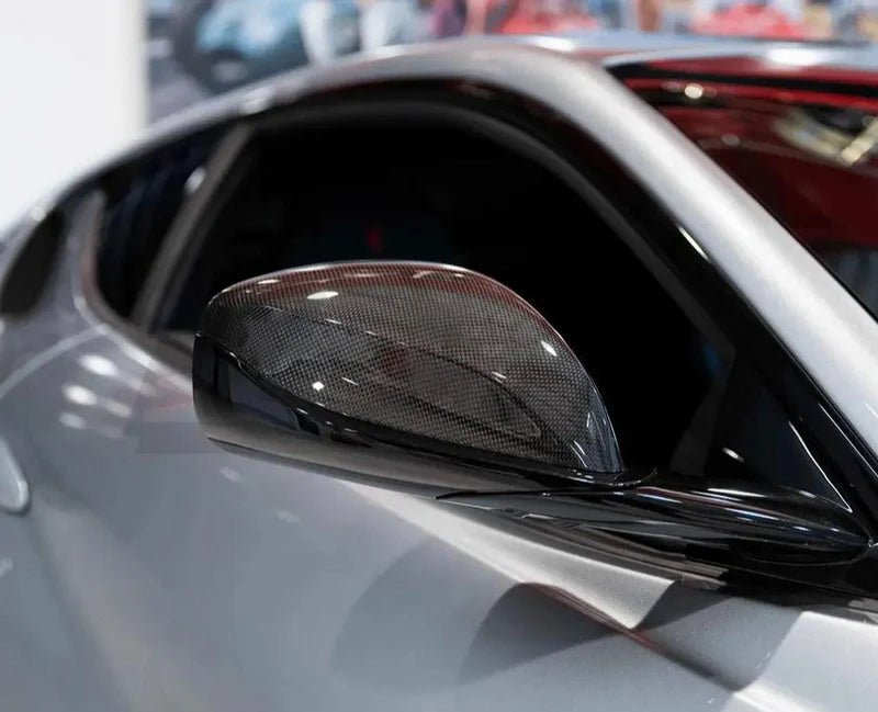 Ferrari 812 Superfast – Carbon Fiber Mirror Caps - Exotics Carbon Design