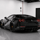Ferrari 812 Superfast – Carbon Fiber Rear Diffuser with Integrated LED Light - Exotics Carbon Design