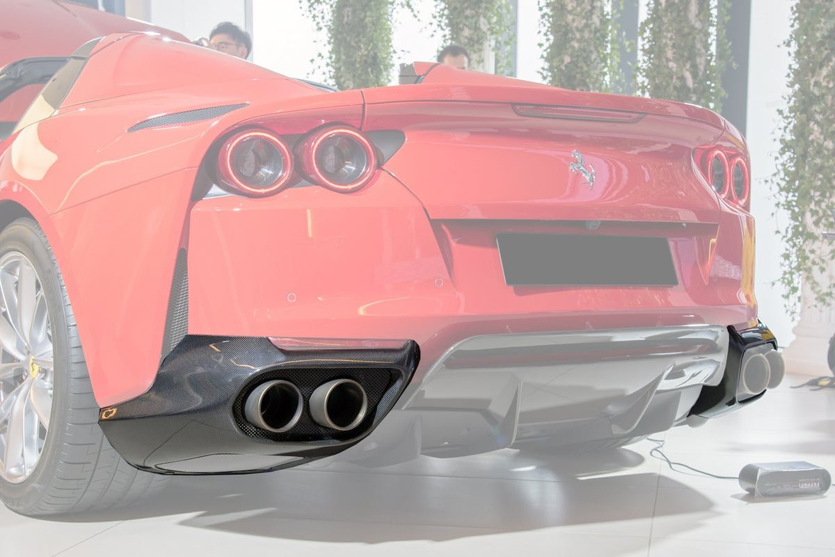 Ferrari 812 Superfast – Carbon Fiber Rear Diffuser - Exotics Carbon Design