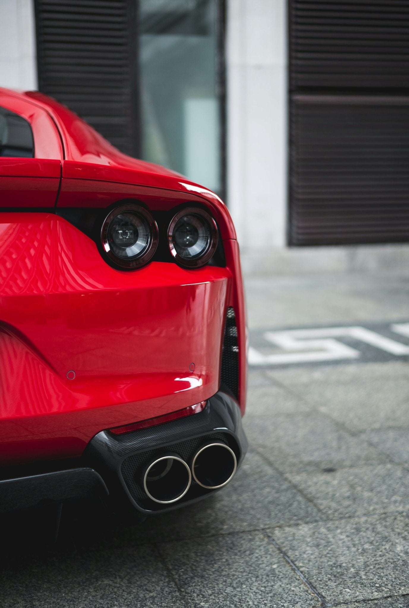 Ferrari 812 Superfast – Carbon Fiber Rear Diffuser - Exotics Carbon Design