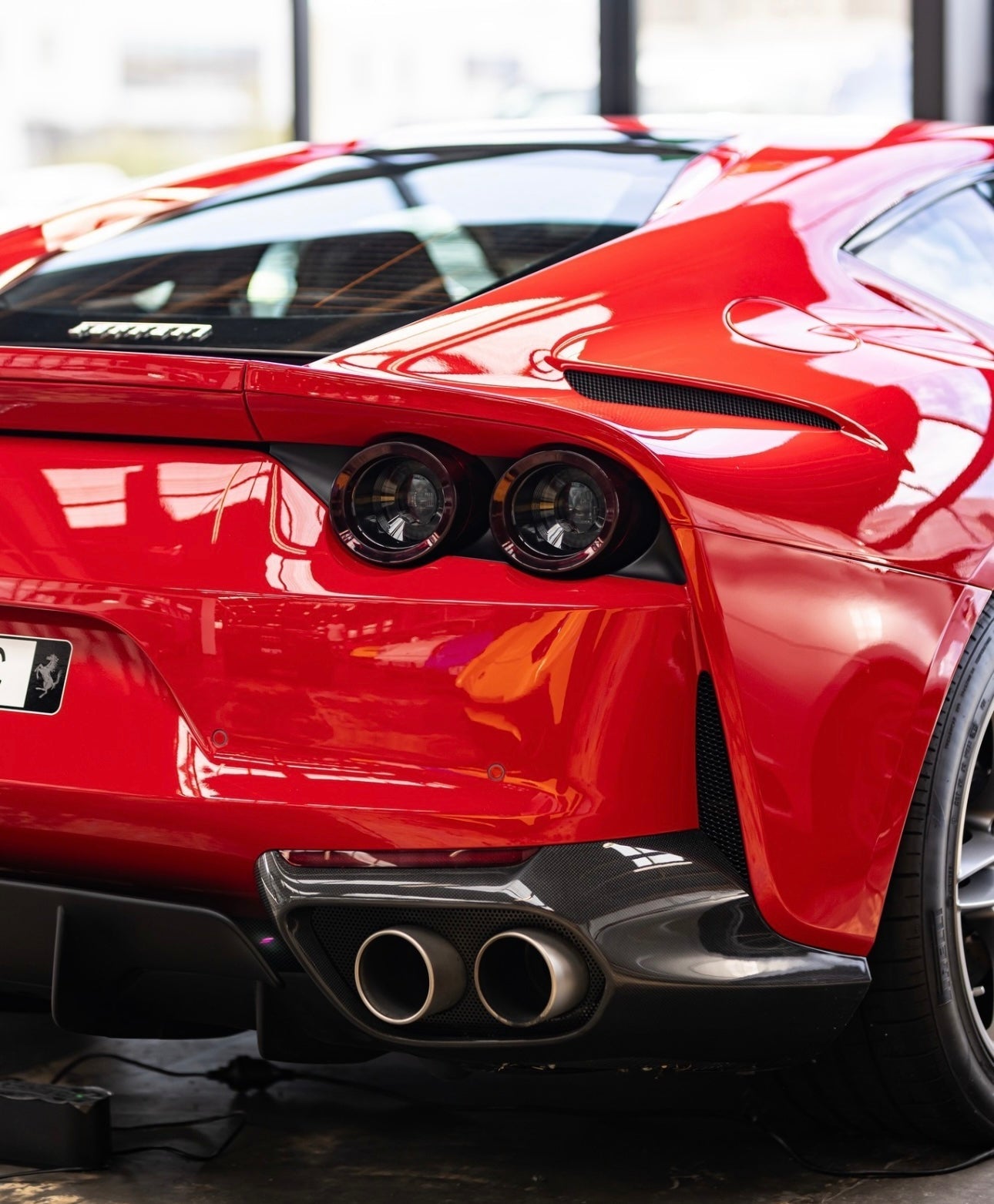 Ferrari 812 Superfast – Carbon Fiber Rear Diffuser - Exotics Carbon Design