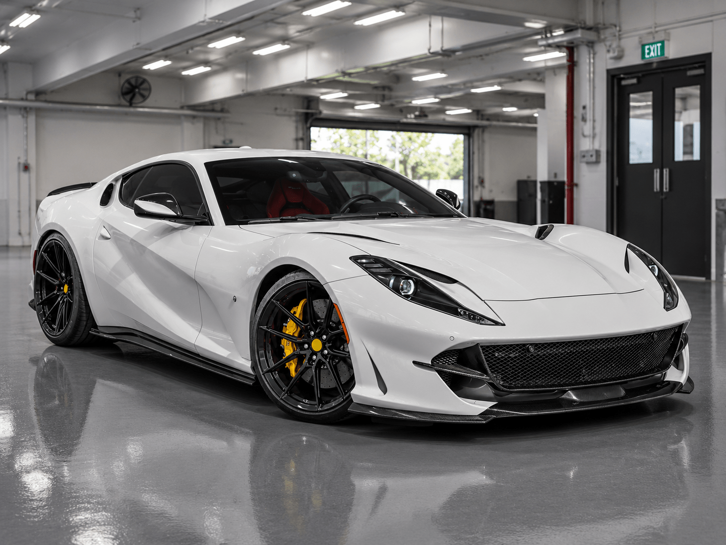 Ferrari 812 Superfast – Full Carbon Fiber Aero Kit - Exotics Carbon Design