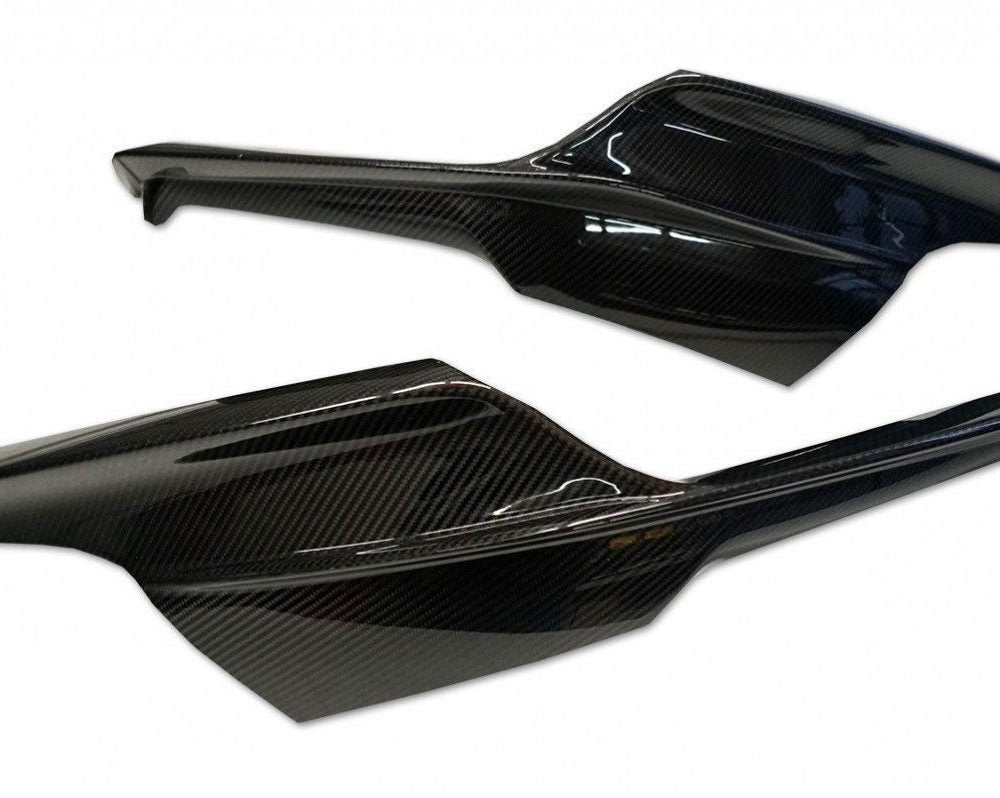 Ferrari 812 Superfast / GTS NVC Style Carbon Fiber Rear Bumper Attachments - Exotics Carbon Design