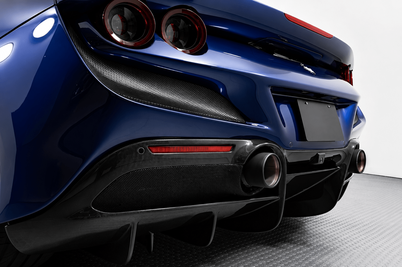 Ferrari F8 - Carbon Fiber Rear Diffuser - Exotics Carbon Design