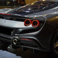 Ferrari F8 - Carbon Fiber Rear Diffuser - Exotics Carbon Design