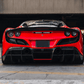 Ferrari F8 Carbon Fiber Taillight Surround Trim - Exotics Carbon Design