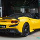 Ferrari F8 – Paktechz Full Dry Carbon Fiber Aero Kit - Exotics Carbon Design