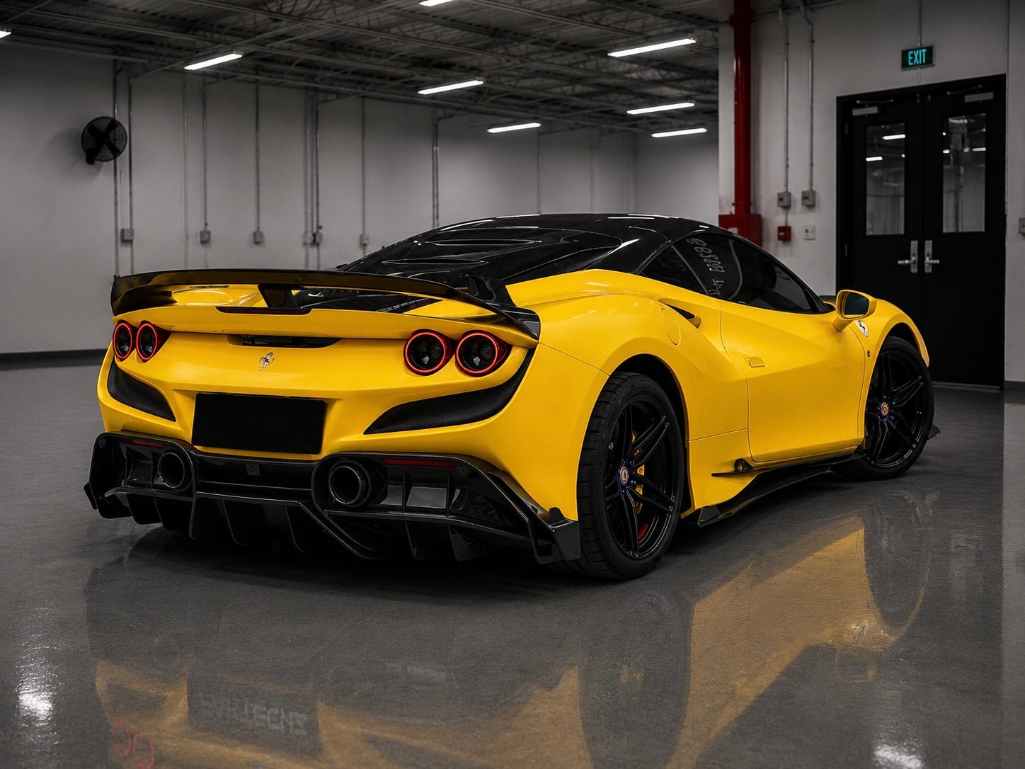 Ferrari F8 – Paktechz Full Dry Carbon Fiber Aero Kit - Exotics Carbon Design