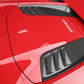 Ferrari F8 Spider Carbon Fiber Rear Bonnet Vents - Exotics Carbon Design