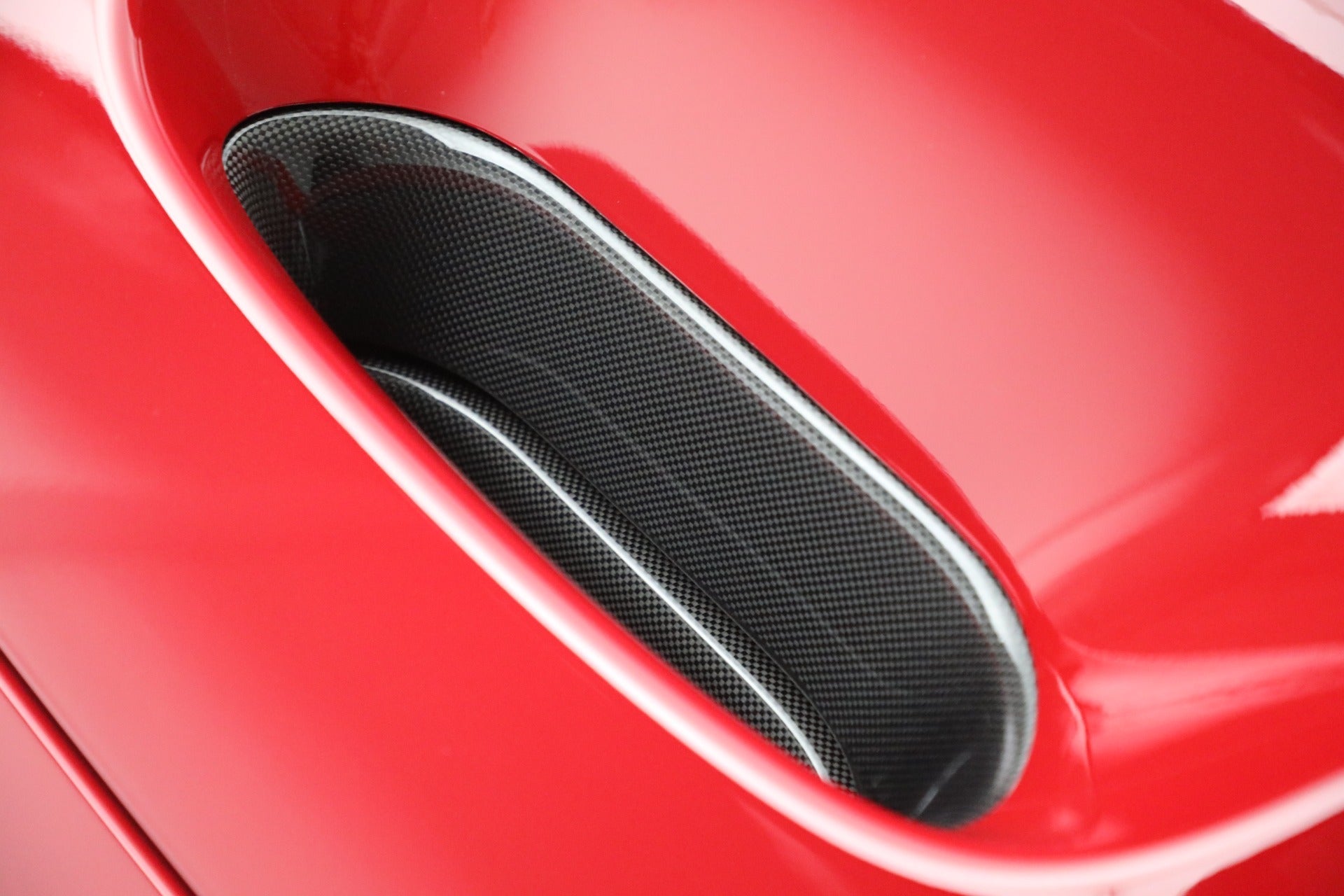 Ferrari F8 Tributo - Carbon Fiber Front Air Duct Cover - Exotics Carbon Design