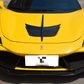 Ferrari F8 Tributo - Carbon Fiber Front Hood Trim - Exotics Carbon Design