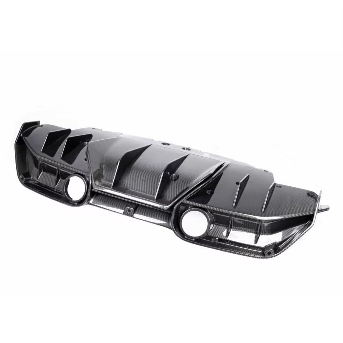 Ferrari F8 Tributo - Carbon Fiber MSY Style Rear Diffuser - Exotics Carbon Design