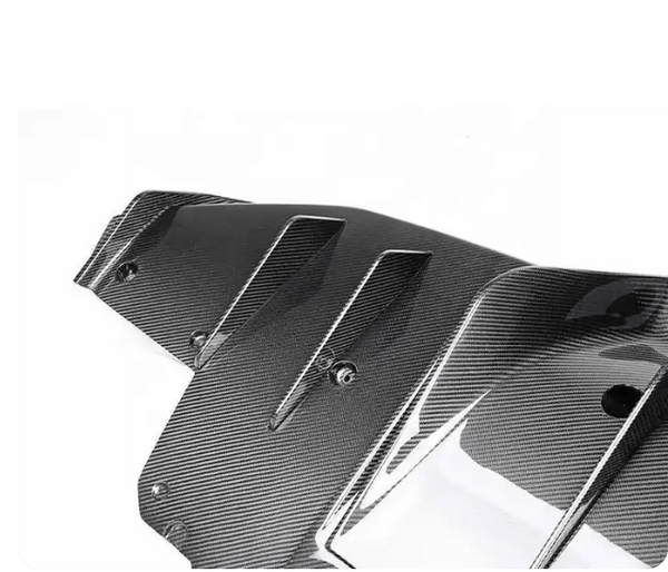 Ferrari F8 Tributo - Carbon Fiber MSY Style Rear Diffuser - Exotics Carbon Design