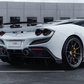 Ferrari F8 Tributo – Carbon Fiber Rear Wing Spoiler - Exotics Carbon Design